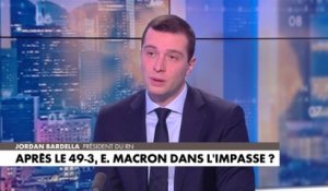 Jordan Bardella : «S’il y a une dissolution de l’Assemblée nationale, alors nous partirons au combat pour redonner le pouvoir au peuple français»