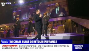 Michael Bublé de retour en France sur scène vendredi à Paris La Défense Arena
