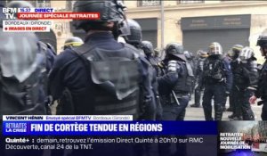 Bordeaux: des tensions à l'issue de la manifestation