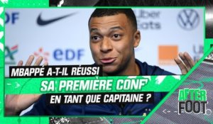 Equipe de France : Mbappé a-t-il réussi sa première conférence de presse en tant que capitaine ?