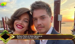 Barbara Palvin et Dylan Sprouse se  fiancés après cinq ans d'idylle