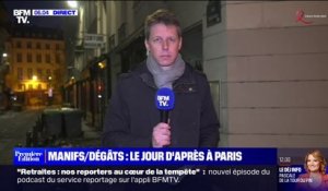 Paris: les dégâts en marge de la manifestation vont laisser des traces