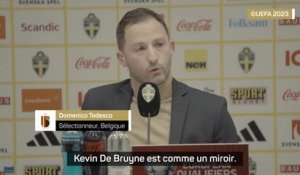 Belgique - Tedesco : "De Bruyne est comme miroir"