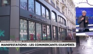 Manifestations à Paris : les commerçants exaspérés