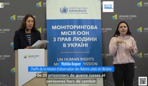 L'ONU accuse Russes et Ukrainiens d'exécuter sommairement des prisonniers