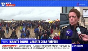 Sainte-Soline: la préfète des Deux-Sèvres confirme la présence "d'au moins 1000 personnes" prêtes à en découdre