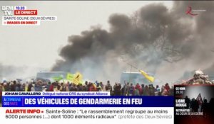 Tensions à Sainte-Soline: "C'est un constat d'échec pour tout le monde" déplore le délégué national CRS Alliance
