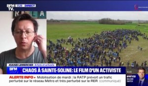 Sainte-Soline: "Le gouvernement ne veut pas rentrer dans le dialogue", regrette l'activiste Joanie Lemercier