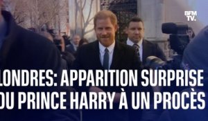 Le prince Harry fait une apparition surprise à Londres pour le procès de l'éditeur du "Daily Mail"