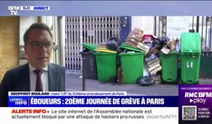 Grève des éboueurs: "Un service public minimum doit-être mis en place", réagit Geoffroy Boulard, maire LR du 17e arrondissement de Paris