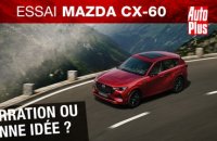 Essai Mazda CX-60 (2023) : faut-il opter pour son gros diesel ?