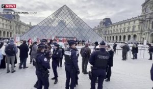 Réforme des retraites : le musée du Louvre en grève