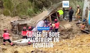 Equateur : course contre la montre pour les secours après un glissement de terrain