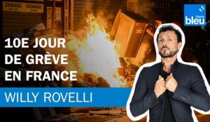 10e jour de grève en France - Le billet de Willy Rovelli