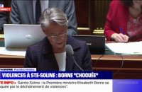Élisabeth Borne: "J'ai été profondément choquée par le déchainement de violence à Sainte-Soline"
