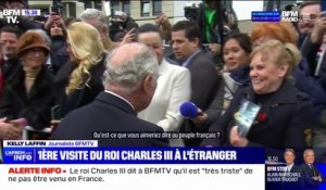 "C'est très triste": le roi Charles III réagit au micro de BFMTV au report de sa visite en France