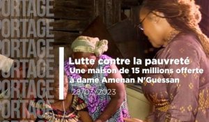 Lutte contre la pauvreté : Une maison de 15 millions offerte  à dame Amenan N'Guessan