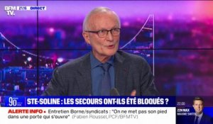 Patrick Baudouin, président de la Ligue des droits de l'Homme, sur l'intervention des secours à Sainte-Soline, affirme que la "zone était facilement accessible"