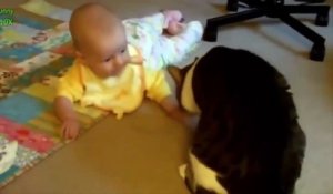 Cute Cats and Dogs Love Babies Compilation 2014 (8)