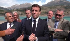 Emmanuel Macron dans les Hautes-Alpes pour le «plan eau» : «je suis là aujourd’hui pour avancer sur un sujet qui est essentiel»