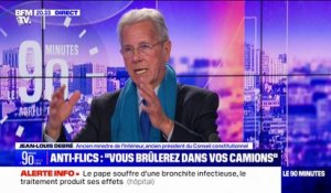 Jean-Louis Debré, ancien ministre de l’Intérieur: "Je suis inquiet par le retour de la violence et la décrédibilisation du politique"
