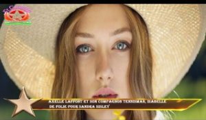 Axelle Laffont et son compagnon tennisman, Isabelle  de folie pour Sandra Sisley