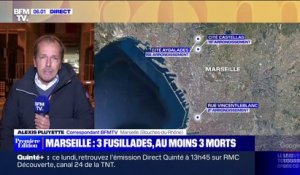 Marseille: au moins trois morts dans trois fusillades différentes