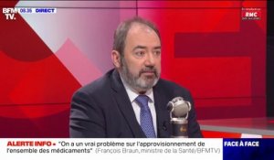 François Braun, ministre de la Santé: "On a un vrai problème sur l'approvisionnement de l'ensemble des médicaments"