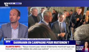 Manuel Bompard, député LFI: "Darmanin fait des courbettes à l'extrême droite"