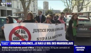 Les habitants de Marseille se mobilisent contre les violences et le trafic de drogue
