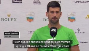 Monte Carlo - Djokovic veut être à son meilleur niveau à Roland Garros