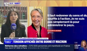Tensions entre Élisabeth Borne et Emmanuel Macron: selon un conseiller de l'exécutif, "la rupture est déjà entamée"