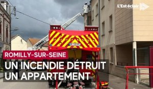 Un incendie détruit un appartement à Romilly-sur-Seine