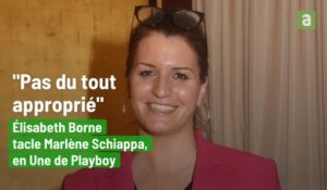 "Pas du tout approprié" : Élisabeth Borne tacle Marlène Schiappa, en Une de Playboy