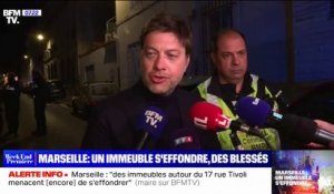 Effondrement à Marseille: le maire Benoît Payan évoque "33 personnes impliquées" dont 5 "en urgence relative"