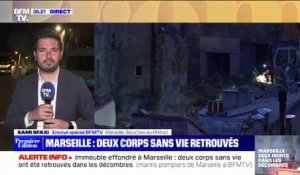 Immeuble effondré à Marseille: deux corps sans vie retrouvés dans les décombres