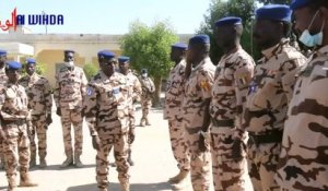 Tchad : visite d'inspection du directeur de la gendarmerie, le général Issakha Ismat Acheikh