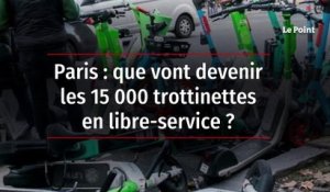 Paris : que vont devenir les 15 000 trottinettes en libre-service ?