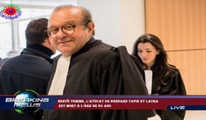 Hervé Temime, l'avocat de Bernard Tapie et Laura  est mort à l'âge de 65 ans