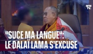 Le Dalaï Lama s’excuse après avoir demandé à un enfant de lui “sucer la langue”