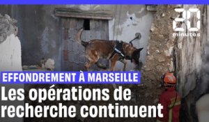 Effondrement à Marseille : les recherches se poursuivent