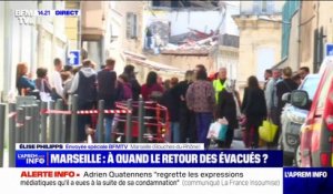 Immeubles effondrés à Marseille: les riverains autorisés à revenir quelques minutes pour récupérer des affaires