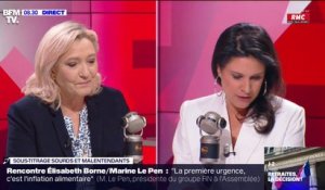 Inflation: Marine Le Pen dénonce "un état d'esprit déplorable" du gouvernement