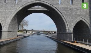 Inauguration officielle de la modernisation de la traversée de Tournai par l'Escaut