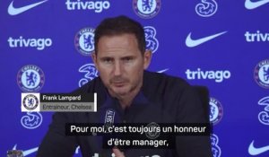 Chelsea - Lampard : "Heureux d'être de retour à Stamford Bridge"