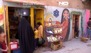 Street-art à Bagdad : un quartier de la capitale irakienne espère attirer des touristes amateurs d'a