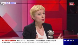 Clémentine Autain "conteste" la décision du Conseil constitutionnel sur la réforme des retraites