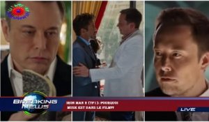 Iron Man 2 (TF1): pourquoi  Musk est dans le film??