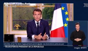 La réforme des retraits était « nécessaire » selon Emmanuel Macron