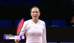 Stuttgart - Vekic se joue d'Alexandrova après deux sets intenses